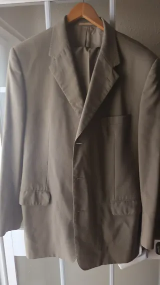 Traje Yves Saint Laurent Beige Hombre