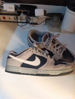 Nike Dunk Low Gris y Azul (originales JD)