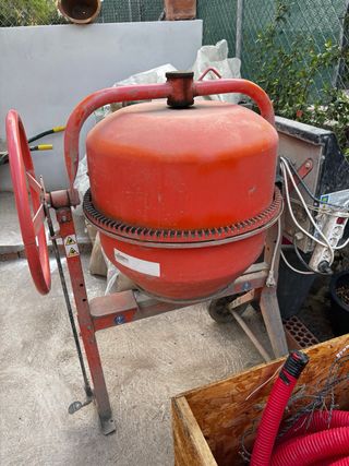 Hormigonera Eléctrica 125L 0,75CV