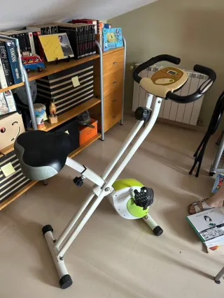 Bicicleta Estática Plegable