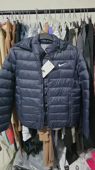 Chaqueta Nike Azul con Capucha