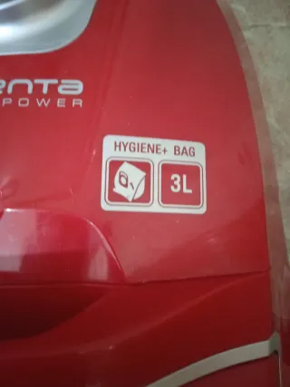 ASPIRADORA ROJA MARCA ROWENTA COMPACT POWER 