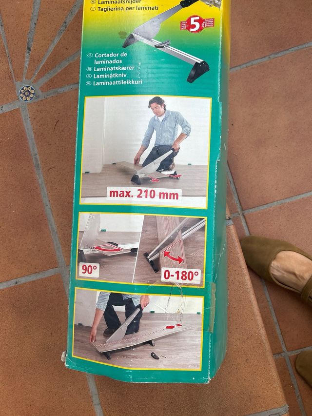 Cortador de suelo laminado