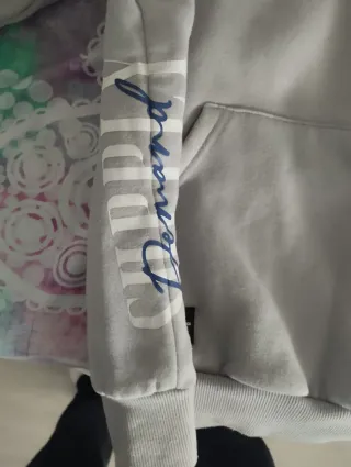 Sudadera Supply gris con capucha