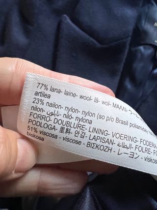 Abrigo Marino Massimo Dutti