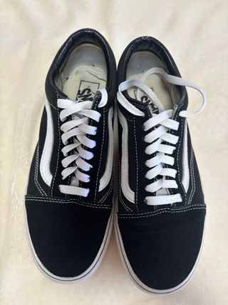 Zapatillas Vans Old Skool plataforma talla 40