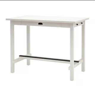Mesa alta NORDVIKEN blanca DESCATALOGADA
