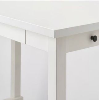 Mesa alta NORDVIKEN blanca DESCATALOGADA