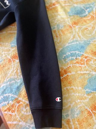 Sudadera Champion Negra Talla S
