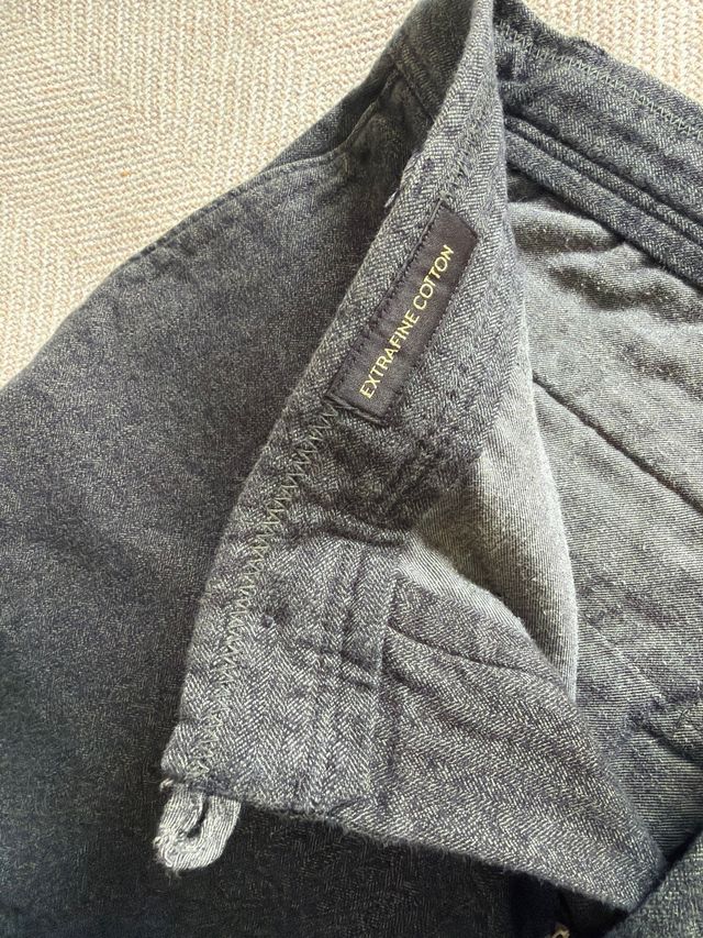 Pantalón Massimo Dutti Slim Fit Gris T.42