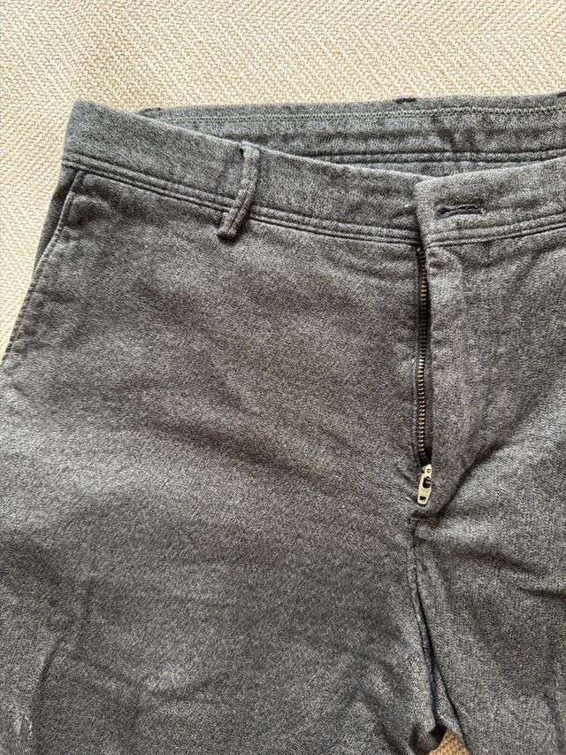 Pantalón Massimo Dutti Slim Fit Gris T.42