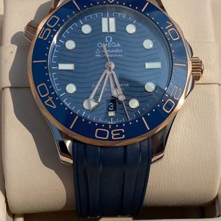 Omega Seamaster Profesional Azul y Oro