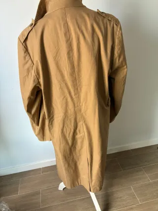 Gabardina Beige Hombre