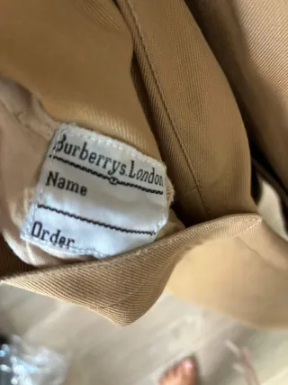 Gabardina Beige Hombre