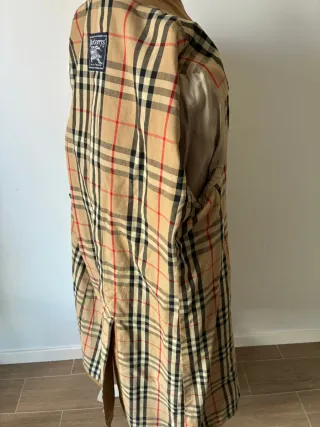 Gabardina Beige Hombre