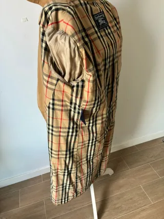 Gabardina Beige Hombre