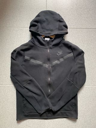 Sudadera Nike Tech Negra Niño L Premium Quality