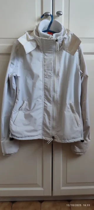 Chaqueta de entretiempo  blanca