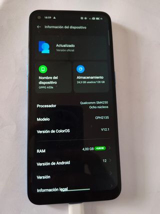 OPPO A53s 4GB 128GB Blu