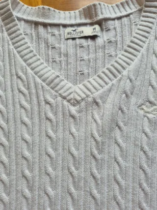 Jersey Hollister Talla M Cable Knit