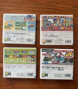 4 Giochi Nintendo 3DS: Miitopia, Smash Bros, Mario