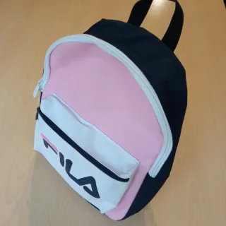Mochila Fila rosa y negra