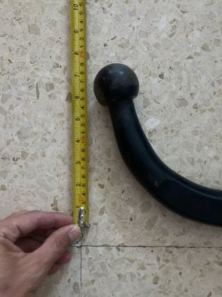 Bola de remolque y piña luces