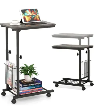 Mesa auxiliar con ruedas