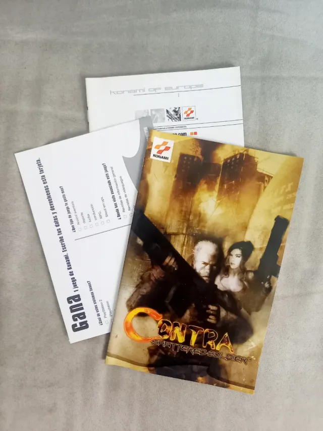 Contra Shattered Soldier PAL España Videojuego PS2