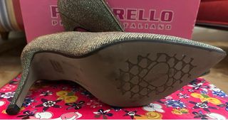 Scarpe Pittarello Glitter brillantiniArgento Nuove