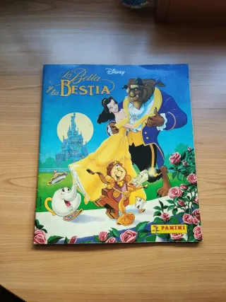 Álbum Cromos La Bella y la Bestia Disney Panini