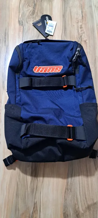 Zaino Vans Blu e Nero