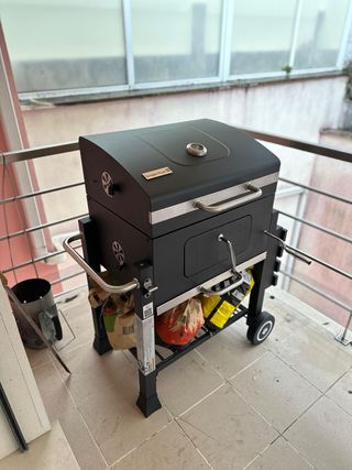 Barbacoa de carbón negra Tarrington House Hierro