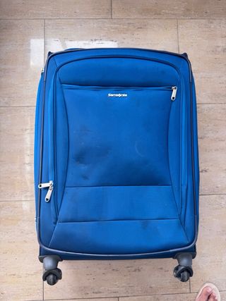 Maleta Samsonite azul grande casi sin usar