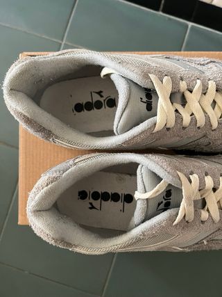 Scarpe Diadora Uomo Grigio Beige