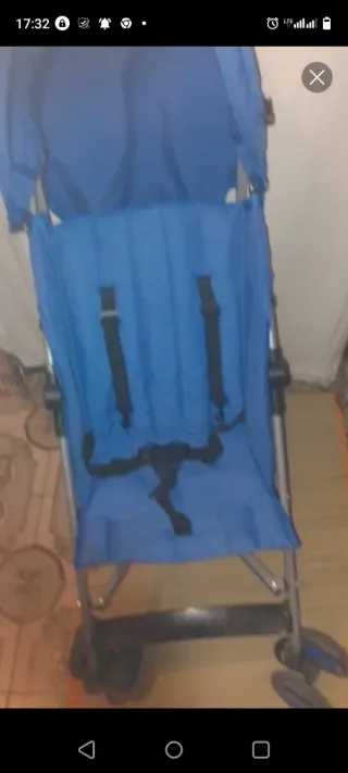 Silla de paseo plegable Asalvo Baby azul