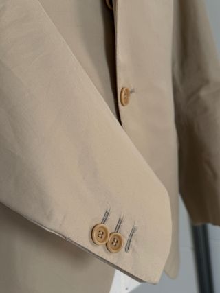 Americana beige artesanal