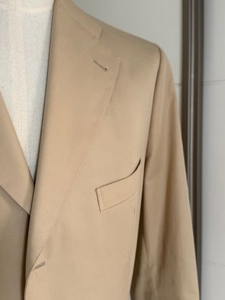 Americana beige artesanal