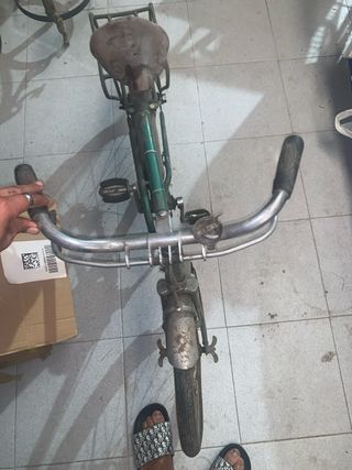 Bicicleta Antigua Verde