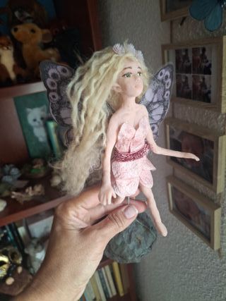 Figura Hada Duende Gnomo Elfo Muñeca