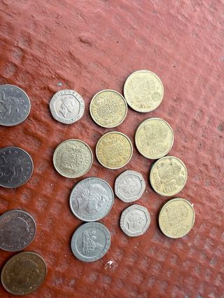 Colección de monedas antiguas