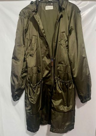 Parka Massimo Dutti Verde Oliva