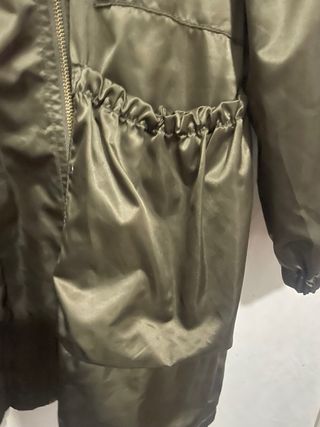 Parka Massimo Dutti Verde Oliva
