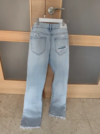 Vaqueros desgastados mujer talla 36