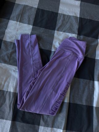 Mallas Black Heart Equestrian lilas hípica