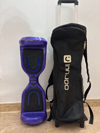 Hoverboard Morado con Bolsa de Transporte