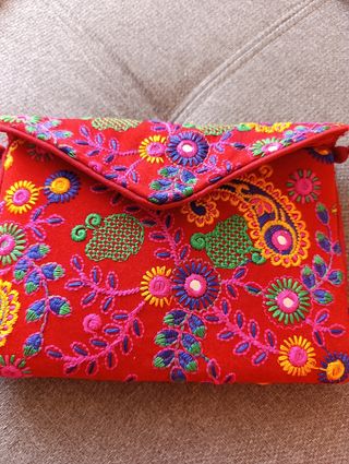 1 Borsa e 1 pochette artigianali