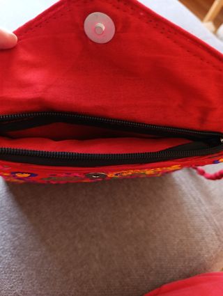 1 Borsa e 1 pochette artigianali
