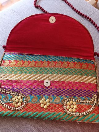 1 Borsa e 1 pochette artigianali