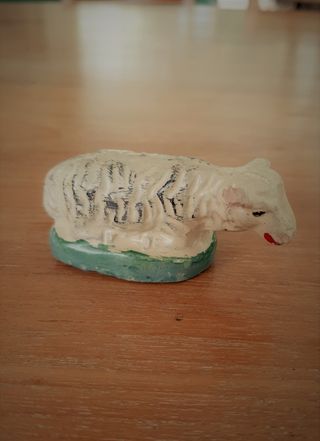 Cordero Belén Cerámica 6.5cm